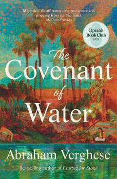 Book cover of The Covenant of Water by Abraham Verghese