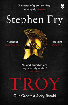 Book cover for Troy by Stephen Fry