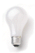 Flashing light bulb