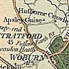 Husborne Crawley Map