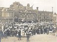 Armistice celebrations - High Street, Biggleswade, 1918/1919