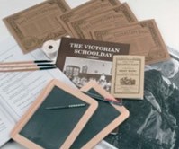 Picture of Victorian classroom artefacts