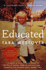 Book cover of Educated by Tara Westover