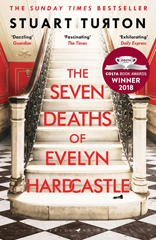 Book cover of The Seven Deaths of Evelyn Hardcastle by Stuart Turton
