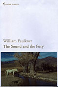 Book cover for The Sound and the Fury