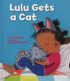 Lulu Gets a Cat by Anna McQuinn and Rosalind Beardshaw