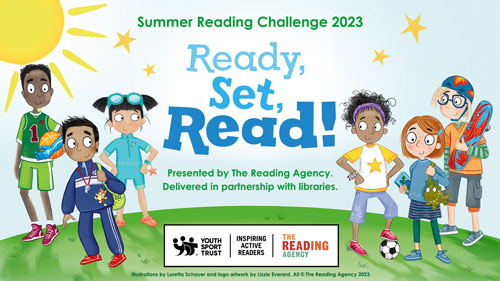 Summer Reading Challenge Ready Set Read banner