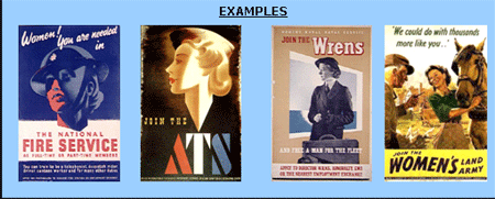 Propaganda posters World War II