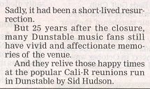 25th anniversary in 2004 of California Ballroom closure, enlarged text 4