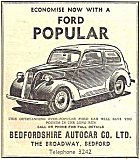 Bedfordshire Autocar advert