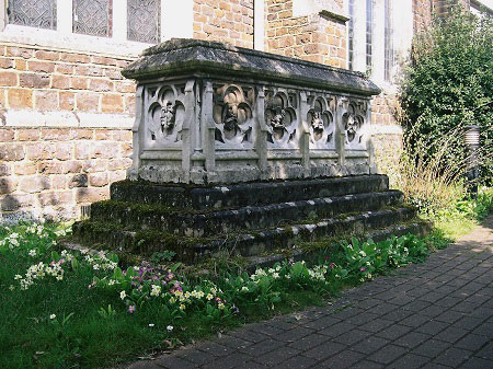 St Botolph's Church - tomb