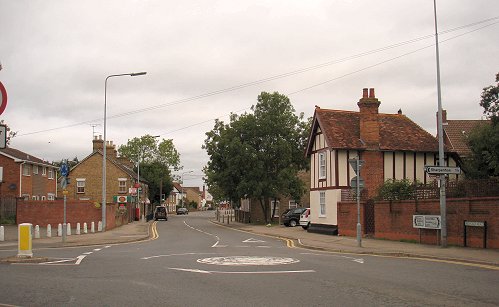 Bedford Road North towards the Post Office 2010