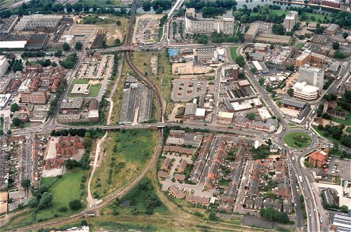 Aerial Photograph of Bedford