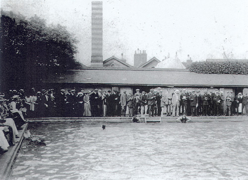 Opening of Commercial Road Baths, Bedford