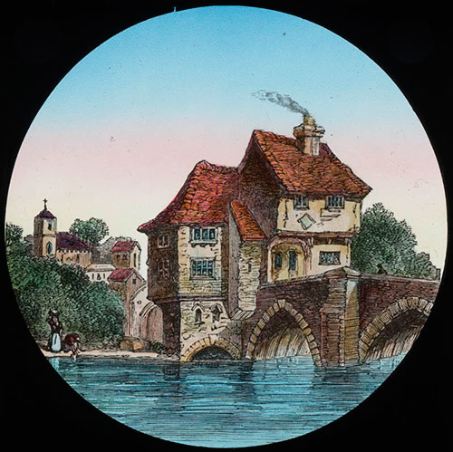 Town Bridge with Gaol, Bedford