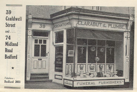 Advert for Clarabut and Plumbe