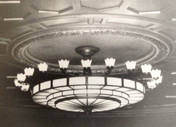 Auditorium Light Granada Cinema, Bedford. Copyright Barry Stephenson