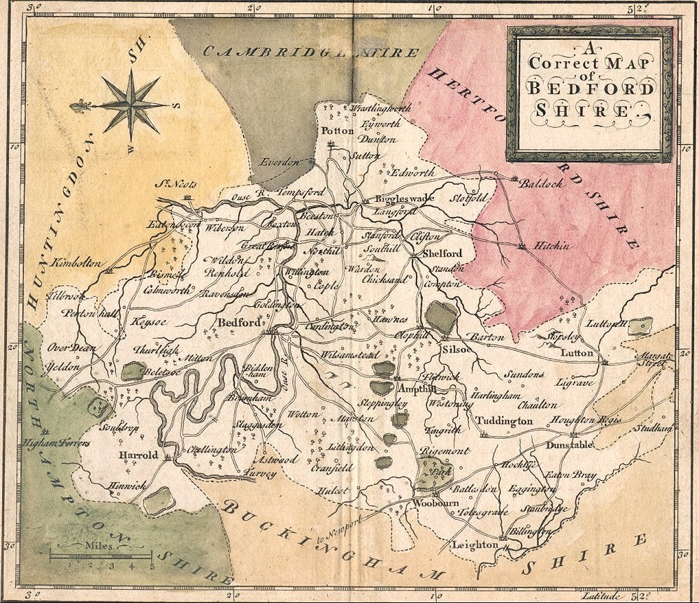 Bedfordshire 1748