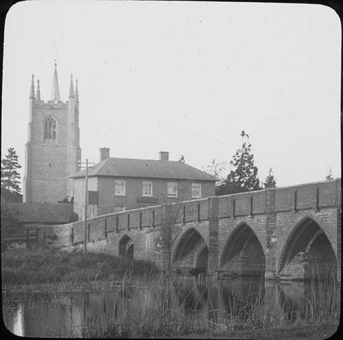 Great Barford Bridge and All Saints Church