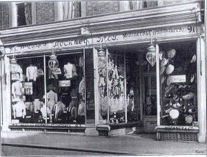 Hockney Brothers, 91 and 93, High Street, Bedford. Fashions for Ladies in Advanced Styles