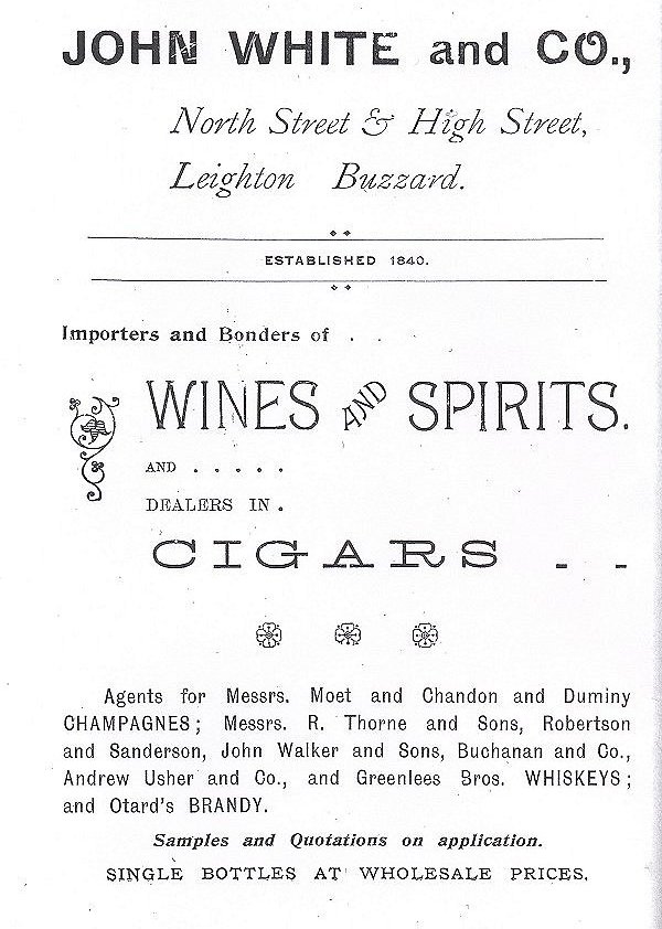 Shop advert 17 from 'Leighton Buzzard past and present', 1905