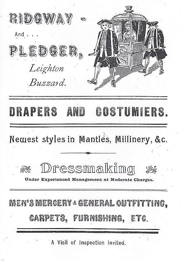 Shop advert 20 from 'Leighton Buzzard past and present', 1905