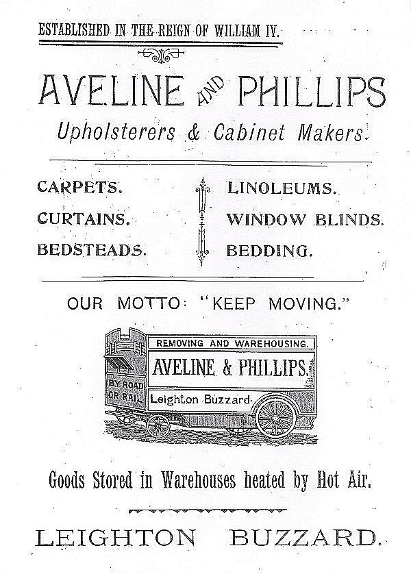 Shop advert 27 from 'Leighton Buzzard past and present', 1905