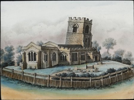 Print of "old" St. Margaret's Church