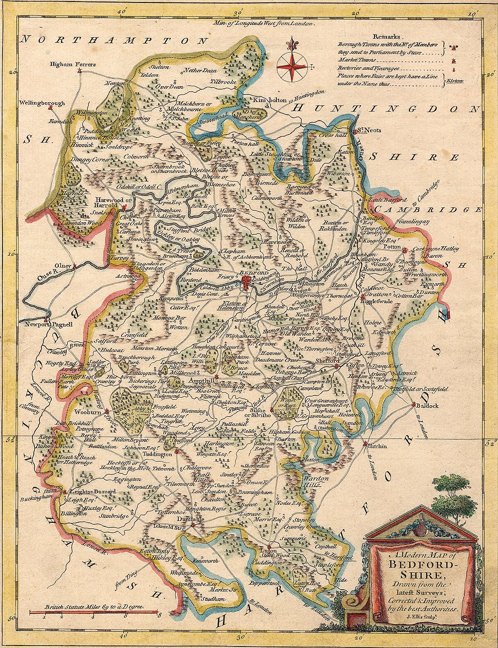Bedfordshire 1766