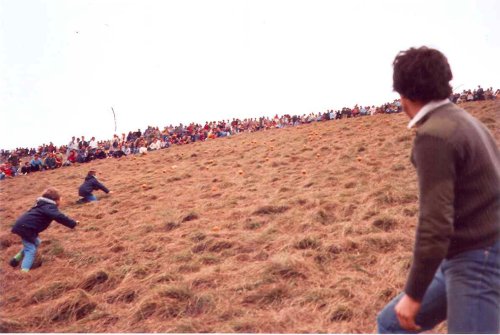 Orange Rolling at Pascombe Pit 1985