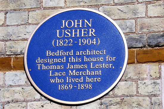 John Usher Commemorative Plaque