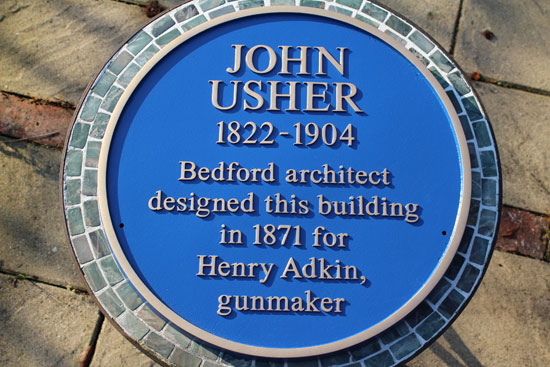 John Usher Commemorative Plaque