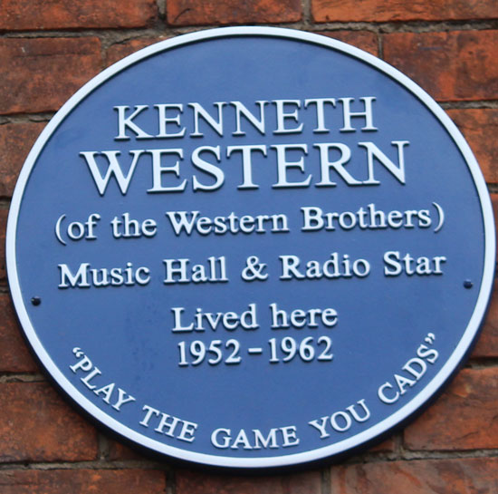 Kenneth Western Commemorative Plaque