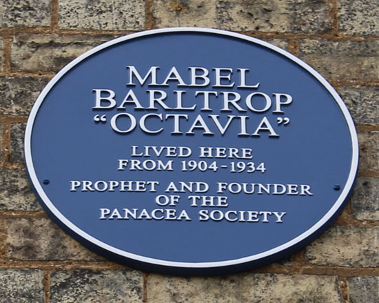 Mabel Barltrop Commemorative Plaque