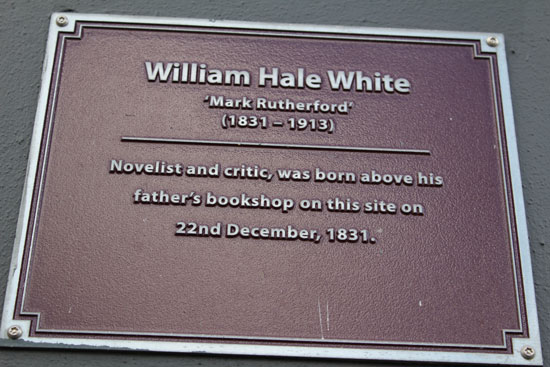 William Hale White Commemorative Plaque
