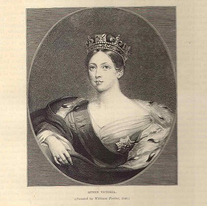 Queen Victoria in 1840