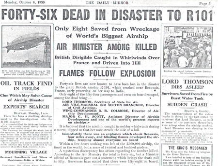 Daily Mirror 6th October 1930
