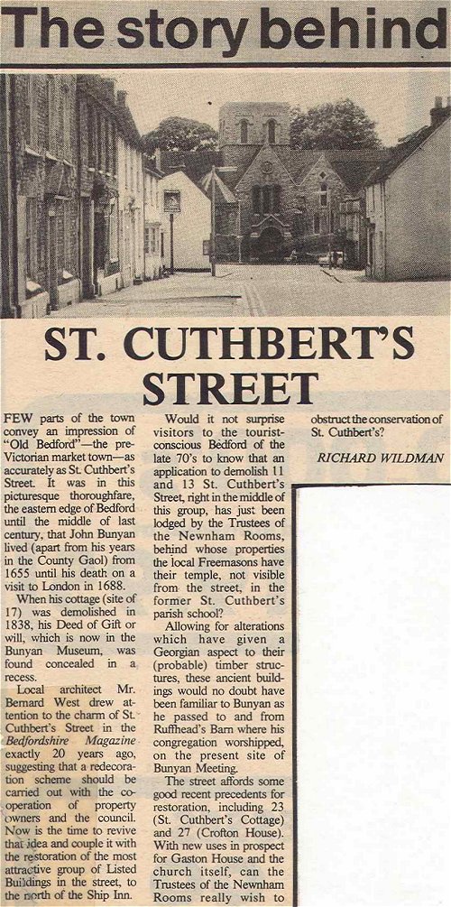 Saint Cuthbert's Street