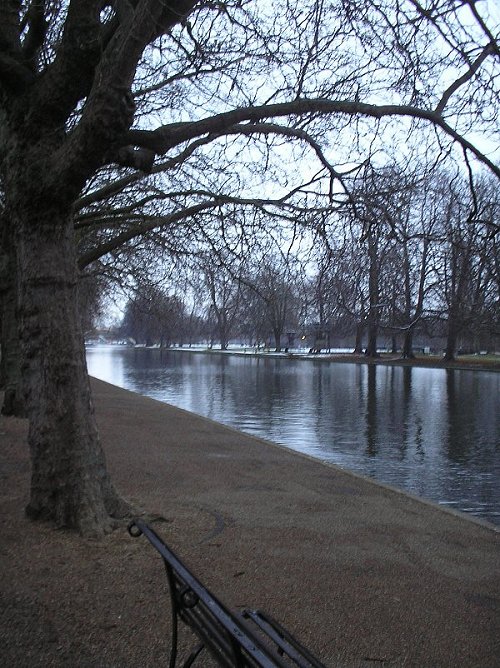 Serenity - River Ouse at Bedford in Winter by Mike Underwood,  2007