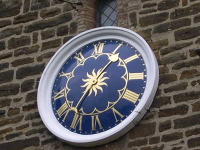 Thomas Tompion's clock on St. Mary's Church tower