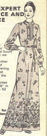 Womens dress 1976