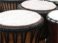 African Djemb drums