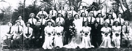 The wedding of Helena Jessop, 1948