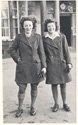 Ailsa Hogg and  Jackie Ingle in uniform