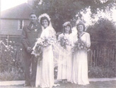 The wedding of Eileen Tomlins