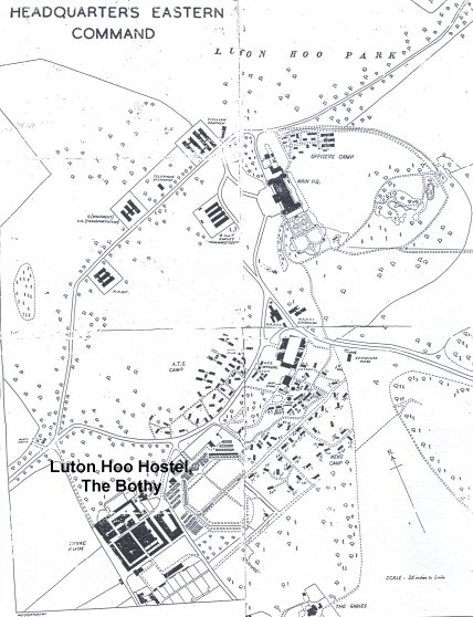 Map of Luton Hoo Bothy
