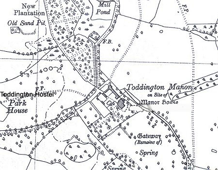 Location of Toddington hostel