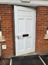 Back door at Ampthill Library