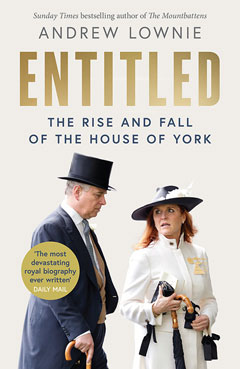 Book cover for Entitled by Andrew Lownie