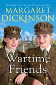 Book cover of Wartime Friends by Margaret Dickinson
